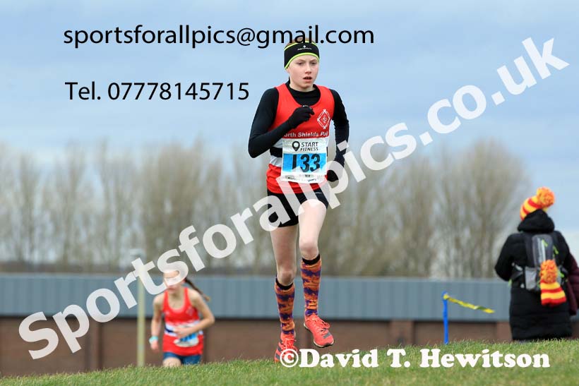 Girls under-13s 2022 NEHL Sherman Cup/Davison Shield, Temple Oark, South Shields. Photo: David T. Hewitson/Sports for All Pics